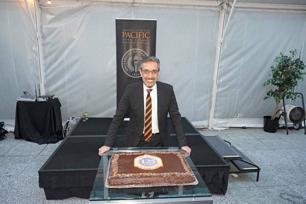 Nader with cake