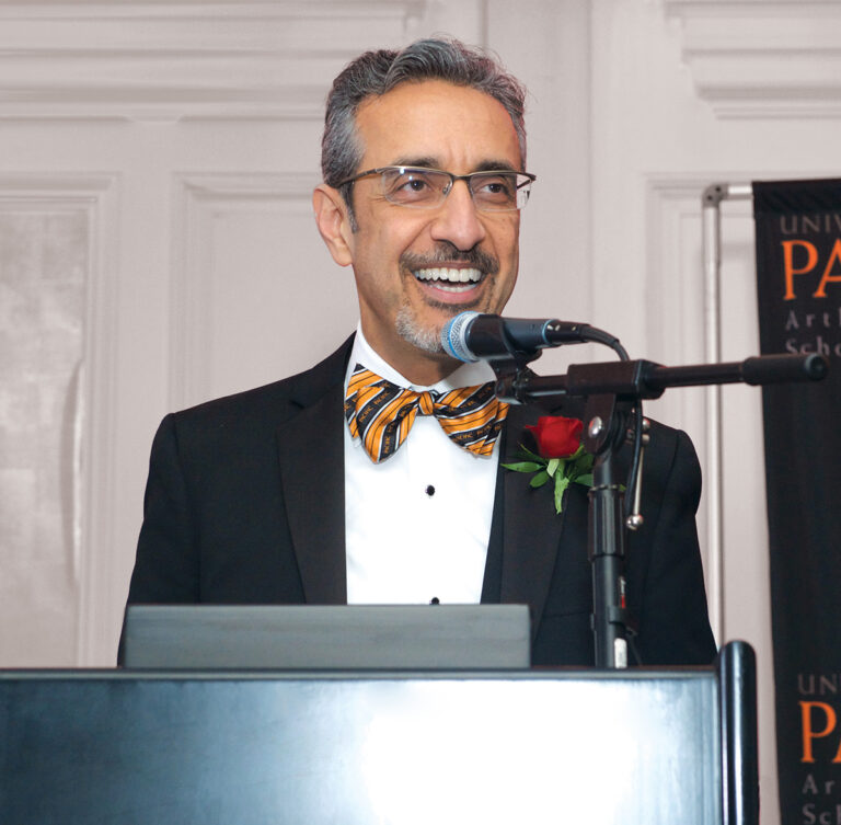 Dean Nadershahi at podium