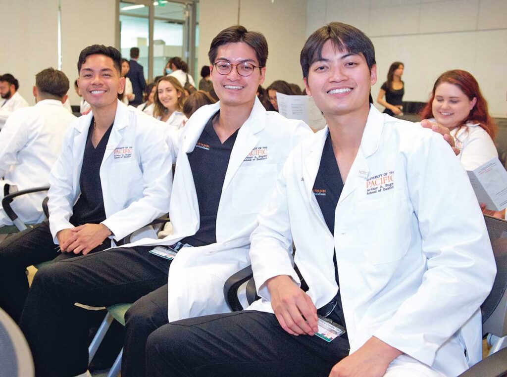 students at oath ceremony