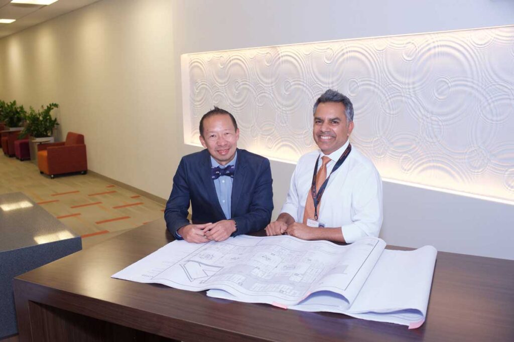 Drs. David Lam and Rinku Saini