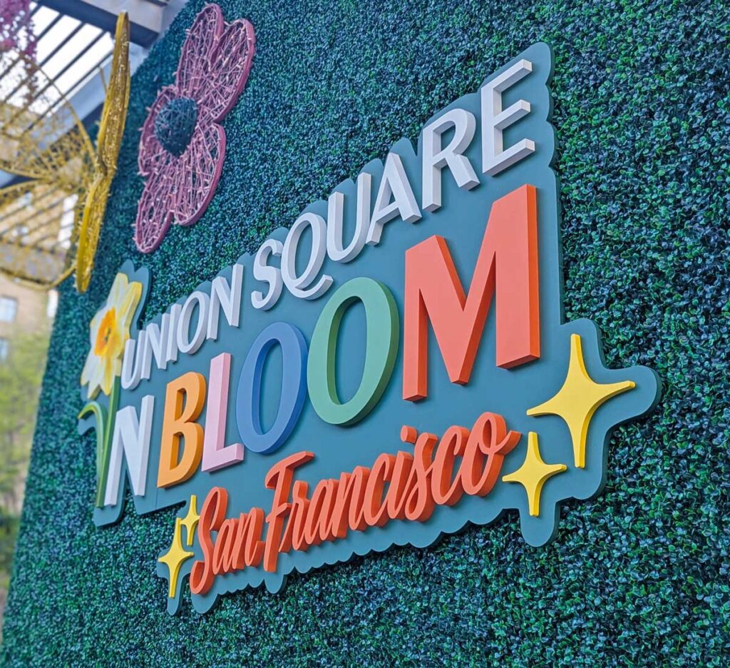 Union Square In Bloom event
