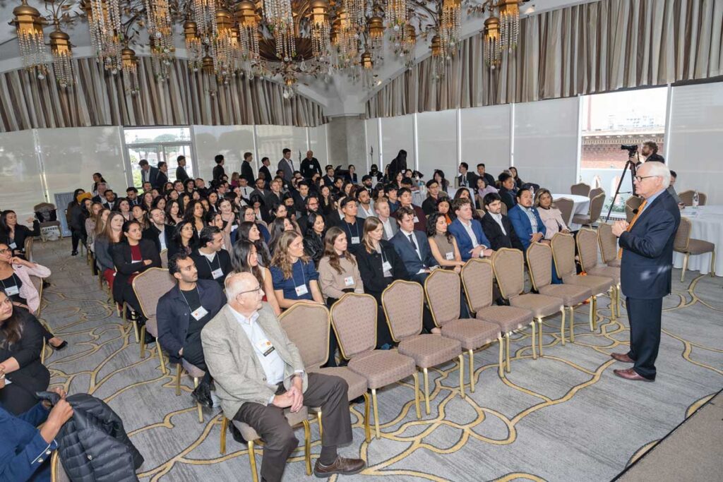 Audience at Alumni Meeting